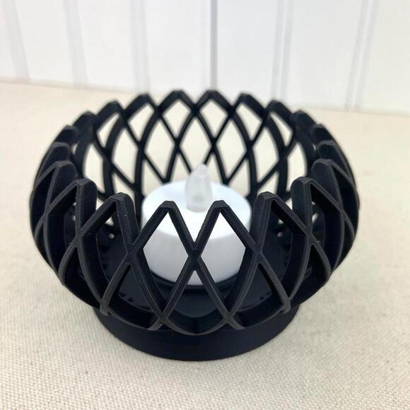 Modern Minimalist Tealight Holder, Javi Tealight Candle Holder - Picture 2 of 10